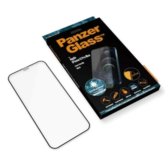 PanzerGlass Edge-to-Edge Antibacterial Apple iPhone 12 Pro Max